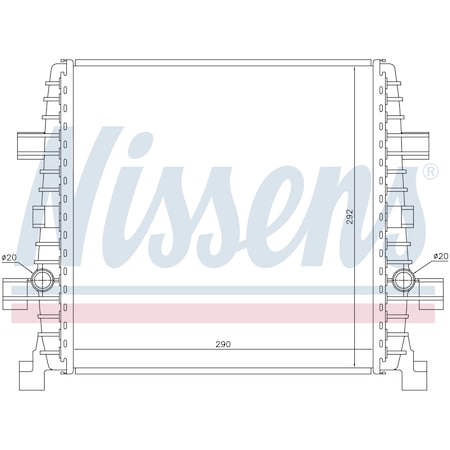 Nissen Radiator, 60358 60358